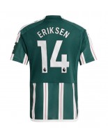 Manchester United Christian Eriksen #14 Vieraspaita 2023-24 Lyhythihainen